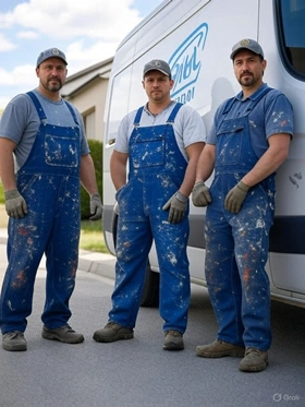 Hank's Paints in Blue Earth - ai generated
